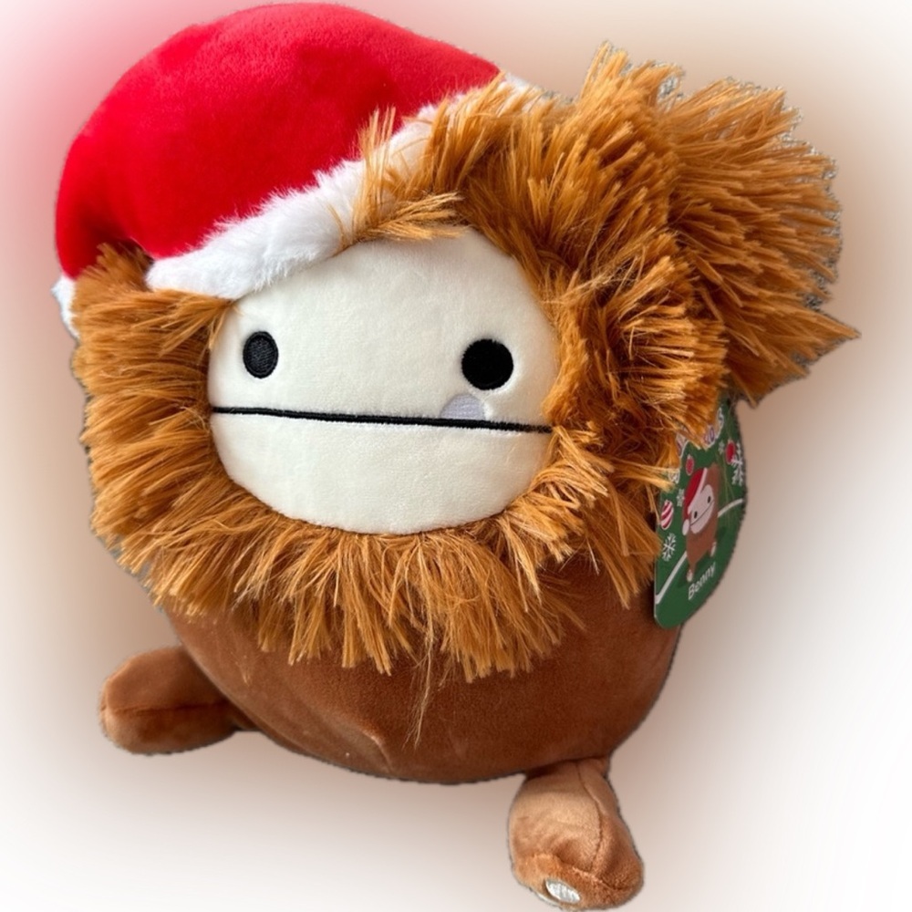 NWT 8" Benny Bigfoot  🎅🏻 🎄 Christmas Squishmallows​